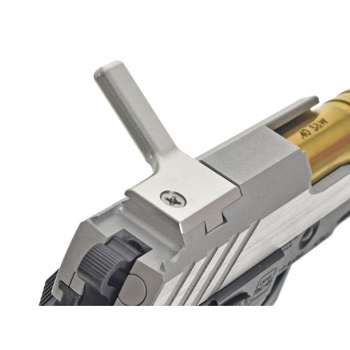 Load image into Gallery viewer, COWCOW RAW Cocking Handle - Standard CL - Silver For Marui Hi-Capa #CCT-TMHC-094