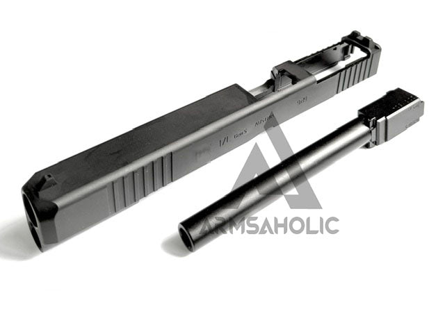 將圖片載入圖庫檢視器,Bomber CNC Aluminum G17L Gen5 MOS slide set for Marui G17 Gen5 GBB Airsoft