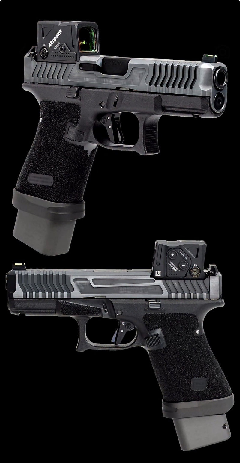 Load image into Gallery viewer, Armsaholic Custom T-style Lower Frame For Marui 19 Gen5 Airsoft GBB - Black