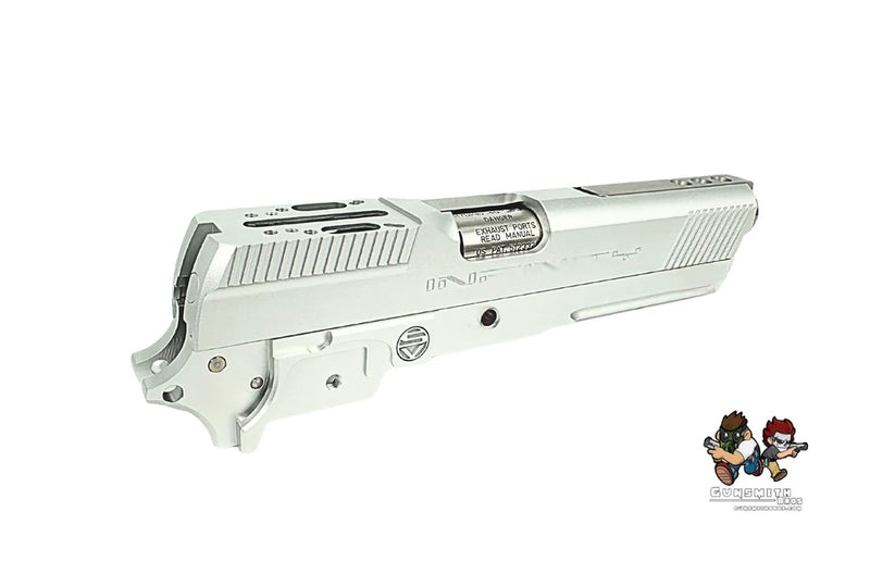 Load image into Gallery viewer, Gunsmith Bros Infinity Hybrid Carry Optic Slide Kit for Hi-Capa - Silver #GB-SK-INFHCC-SL