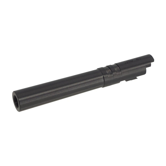 5KU 5 Inch Stainless Steel Threaded Outer Barrel for Marui Hi-Capa GBB Airsoft