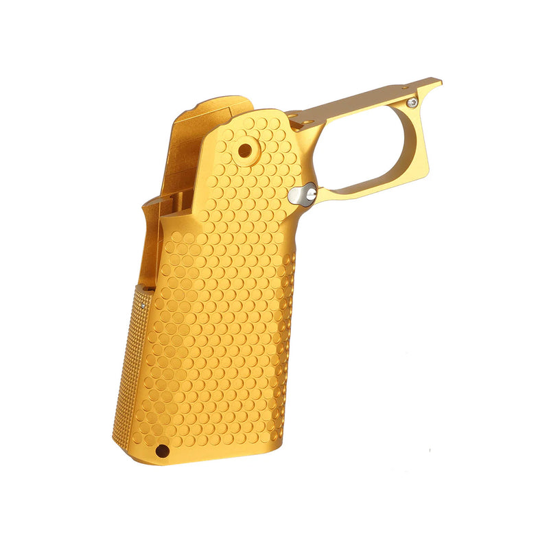 Load image into Gallery viewer, 5KU CNC Aluminum Grip Type.1 for Marui Hi-Capa GBB Airsoft - Gold (5KU-GB-489-GD)