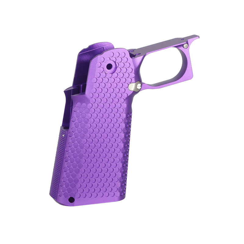 Load image into Gallery viewer, 5KU CNC Aluminum Grip Type.1 for Marui Hi-Capa GBB Airsoft - Purple(5KU-GB-489-PU)