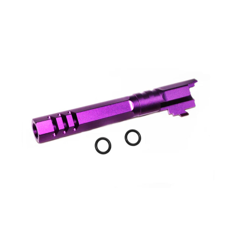 Load image into Gallery viewer, 5KU 5.1 Inch Aluminum Hex Threaded Outer Barrel for Marui Hi-Capa Airsoft #GB-548