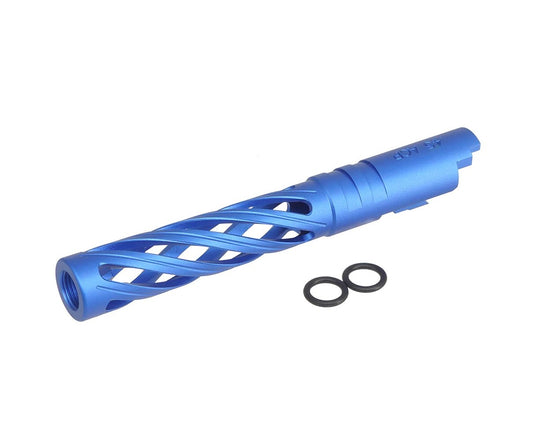 5KU 5.1 Inch Aluminum Hollow Outer Barrel for Marui Hi-Capa-Blue 