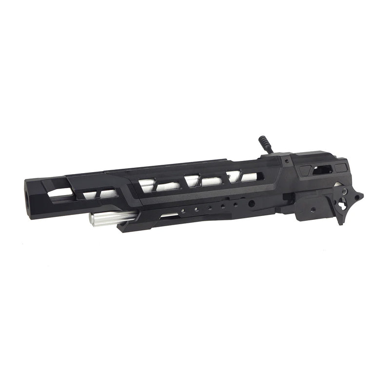 Load image into Gallery viewer, 5KU CNC EX-01 Frame Kit for Marui Hi-Capa GBB Airsoft ( 5KU-GB-574 ) Black silver