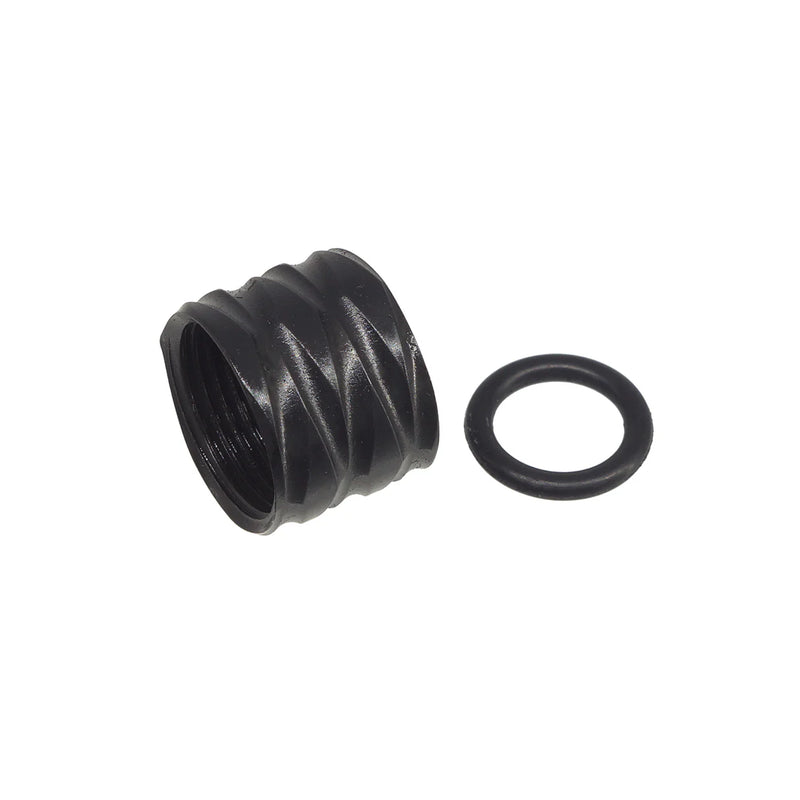 Load image into Gallery viewer, 5KU Rhombus Knurled Thread Protector for 14mm- #5KU-GB-578