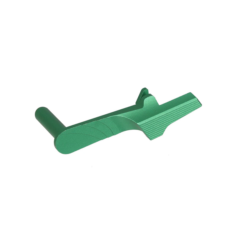 Load image into Gallery viewer, 5KU Aluminum Slide Stop Type.1 for Marui Hi-Capa GBB Airsoft ( 5KU-GB-581 Green
