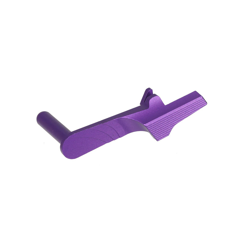 Load image into Gallery viewer, 5KU Aluminum Slide Stop Type.1 for Marui Hi-Capa GBB Airsoft ( 5KU-GB-581 Purple