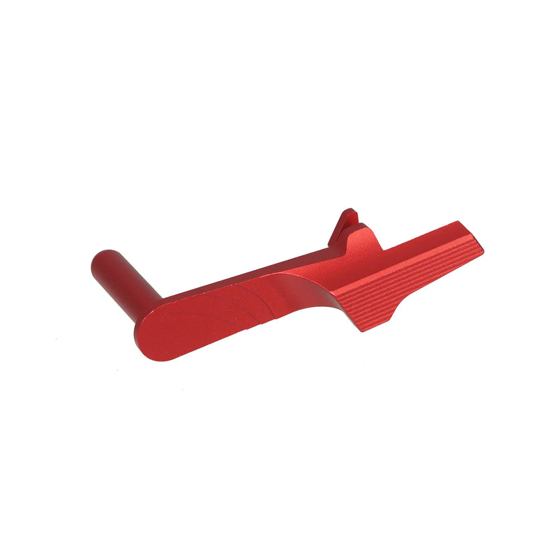 Load image into Gallery viewer, 5KU Aluminum Slide Stop Type.1 for Marui Hi-Capa GBB Airsoft ( 5KU-GB-581 Red