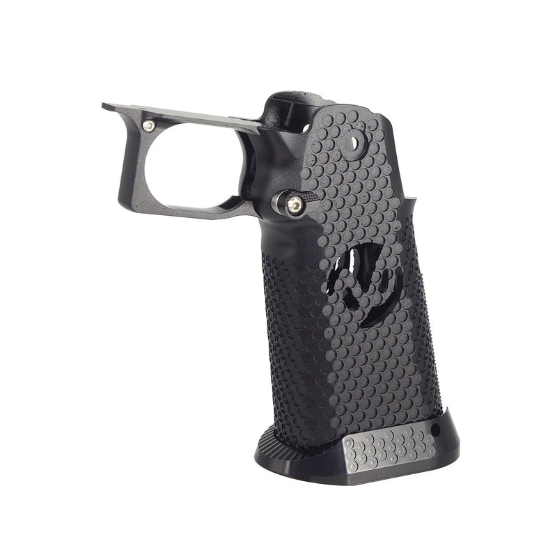 Load image into Gallery viewer, 5KU CNC Aluminum Grip Type.3 for Marui Hi-Capa GBB Airsoft - Blakc (5KU-GB-584-BK)