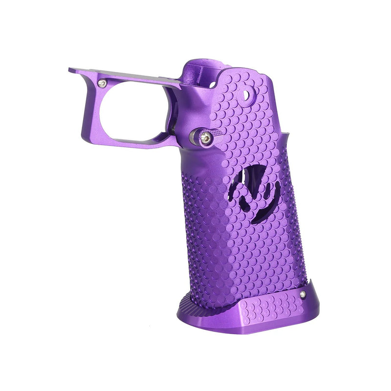 Load image into Gallery viewer, 5KU CNC Aluminum Grip Type.3 for Marui Hi-Capa GBB Airsoft - Purple (5KU-GB-584-PU)
