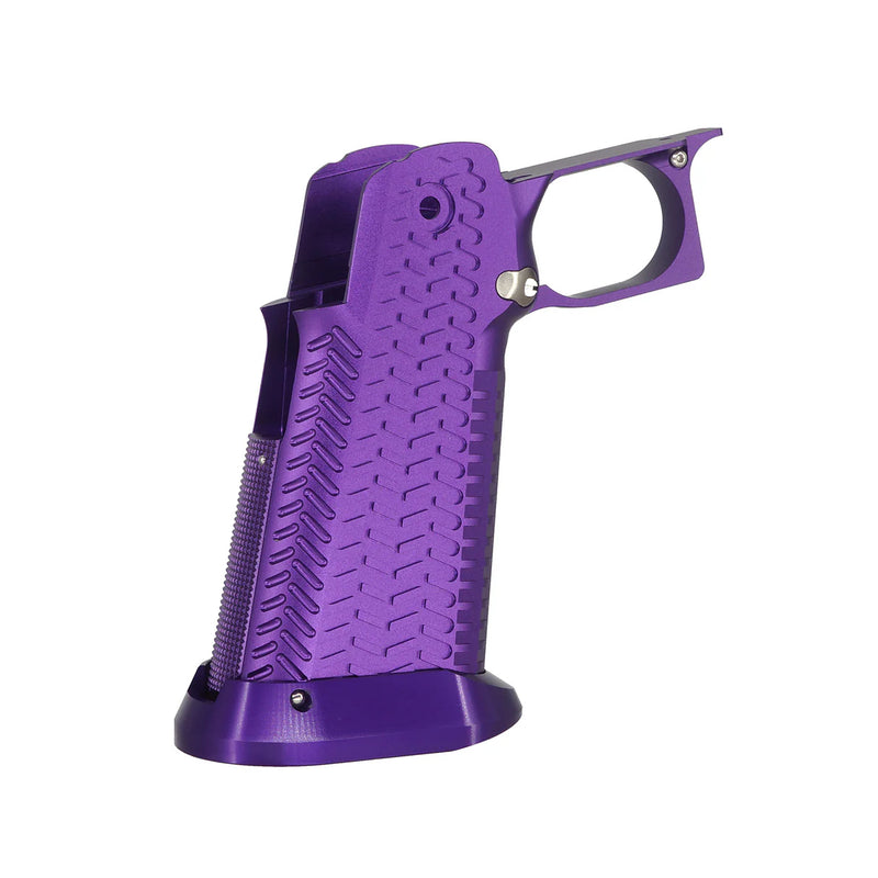 Load image into Gallery viewer, 5KU CNC Aluminum Grip Type.5 for Marui Hi-Capa GBB Airsoft - Purple (5KU-GB-586-PU)