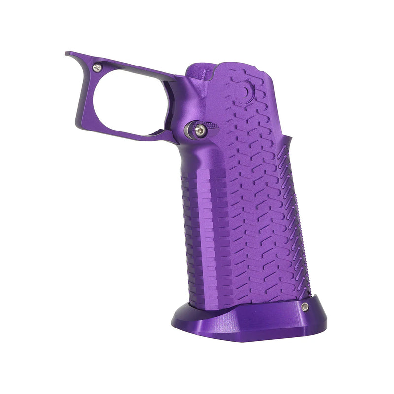 Load image into Gallery viewer, 5KU CNC Aluminum Grip Type.5 for Marui Hi-Capa GBB Airsoft - Purple (5KU-GB-586-PU)