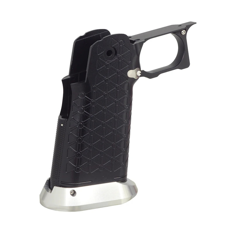 Load image into Gallery viewer, 5KU CNC Aluminum Grip Type.8 for Marui Hi-Capa GBB Airsoft 5KU-GB-590 Black