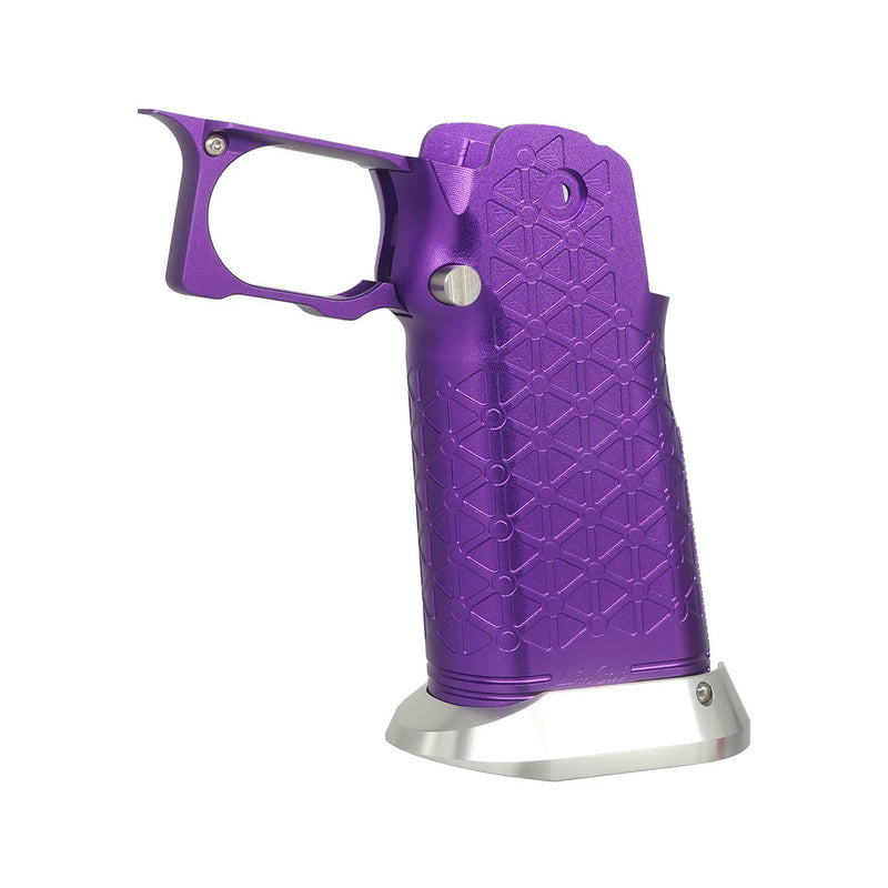 Load image into Gallery viewer, 5KU CNC Aluminum Grip Type.8 for Marui Hi-Capa GBB Airsoft 5KU-GB-590 Purple