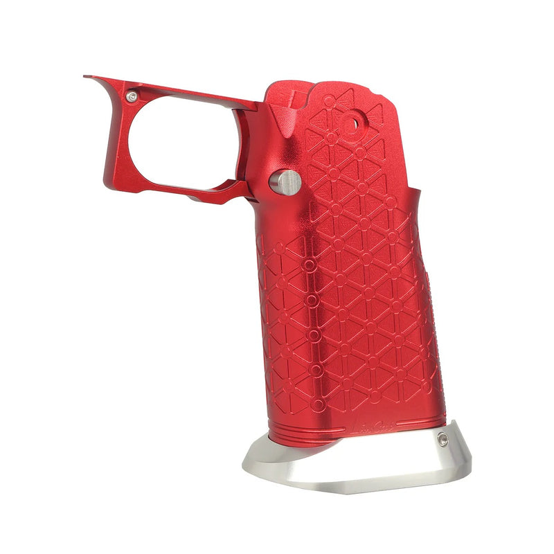 Load image into Gallery viewer, 5KU CNC Aluminum Grip Type.8 for Marui Hi-Capa GBB Airsoft 5KU-GB-590 Red