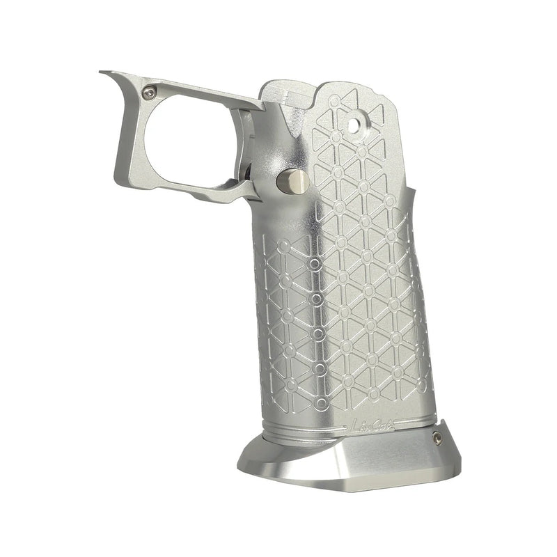 Load image into Gallery viewer, 5KU CNC Aluminum Grip Type.8 for Marui Hi-Capa GBB Airsoft 5KU-GB-590 Silver