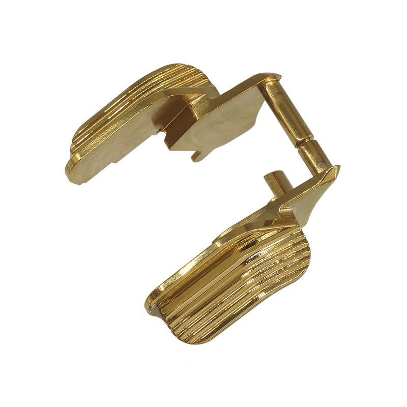 Load image into Gallery viewer, 5KU Stainless Shielded Thumb Safety-Ambi for Marui Hi-Capa GBB Airsoft #5KU-GB-594