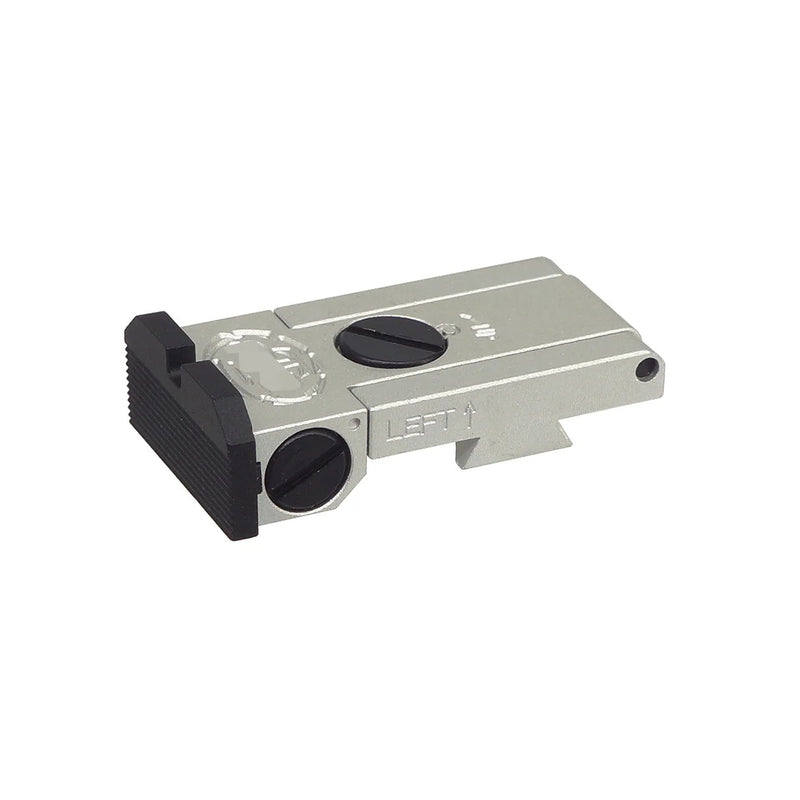 Load image into Gallery viewer, 5KU Aluminum STI Style Rear Sight for Marui Hi-Capa GBB Airsoft #5KU-GB-595