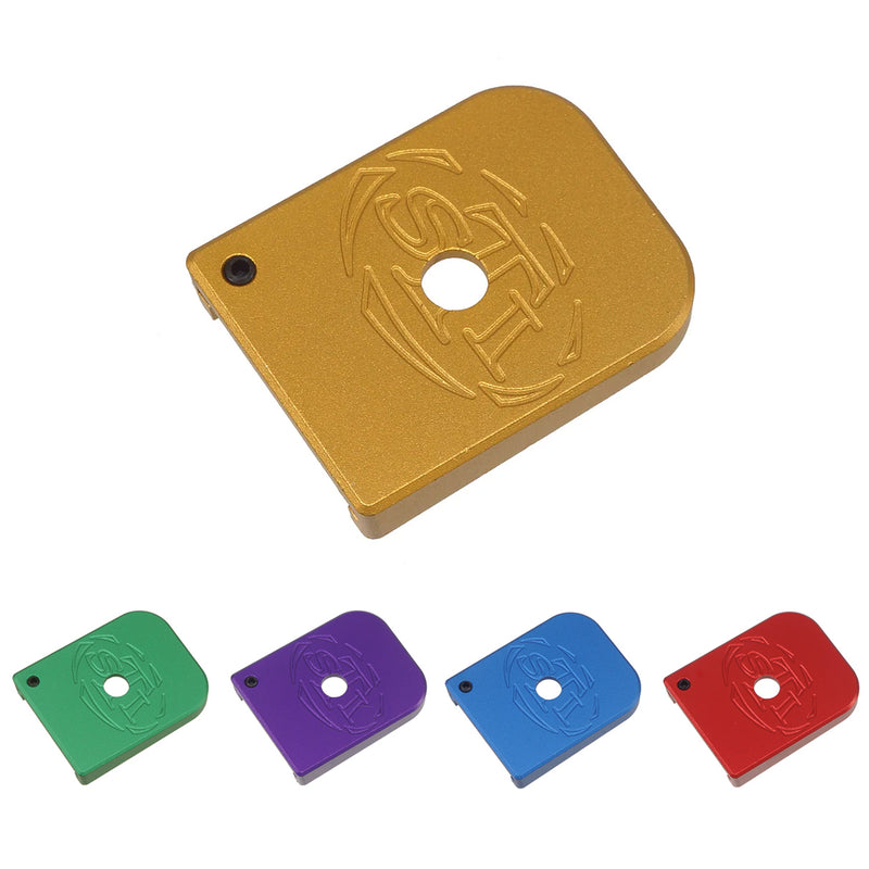 Load image into Gallery viewer, 5KU Aluminum S Style Skinny Magazine Base for Marui Hi-Capa Airsoft #5KU-GB-597