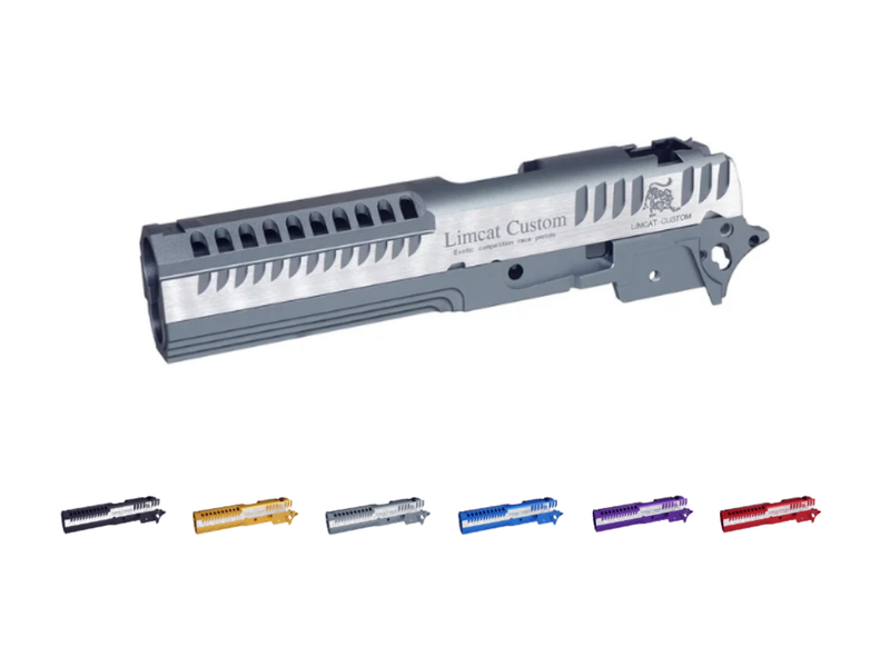 Load image into Gallery viewer, 5KU CNC Aluminum 5 Inch LimCat Custom Kit 2-Tone for Marui Hi-Capa (5KU-GB-601)