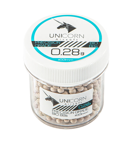 UNICORN 0.28g PrecisionGrade Bio BB(Diameter 5.95mm +/-0.01)