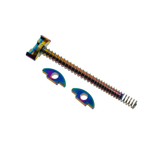 Load image into Gallery viewer, CowCow AAP01 Aluminium Guide Rod Set (Rainbow) #CCT-AAP01-010