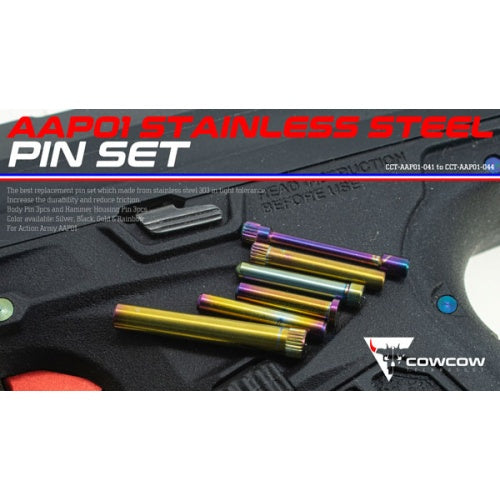 Load image into Gallery viewer, CowCow AAP01 Stainless Steel Pin Set - Gold - #CCT-AAP01-043