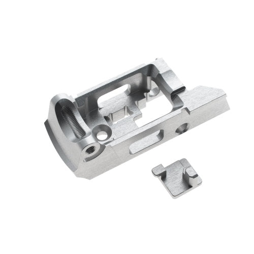 CowCow AAP01 Aluminum Enhanced Trigger Housing - Silver - #CCT-AAP01-036