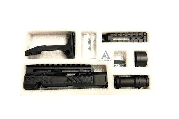 Load image into Gallery viewer, 5KU Carbine Kit Type-A for AAP-01 GBB Pistol ABAAP-018-BK BLACK