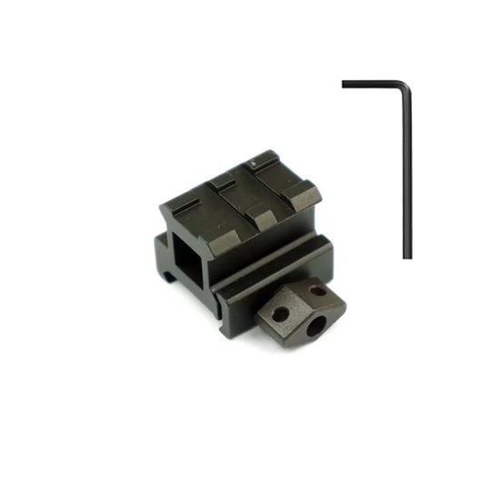 Load image into Gallery viewer, Army Force 20mm 2-Slots 0.83-Inch See-Thru Mini Riser Mount #AF-MT0101