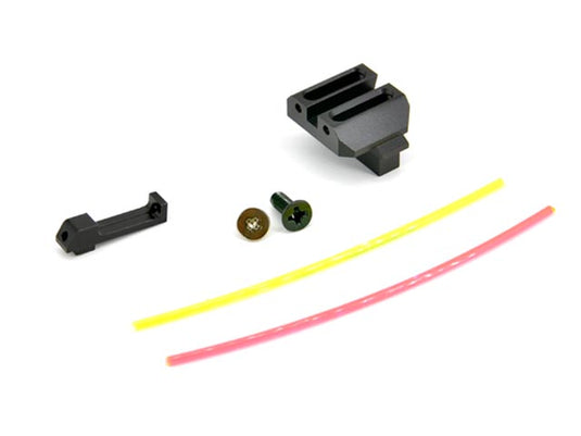 AIP Fiber Fixed Carry Sight Set For Marui G17 