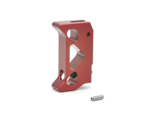 AIP Aluminum Trigger (Type P/Short) for Marui Hi-Capa 4.3/5.1/1911/MEU Series - Red #AIP016-HR-PS