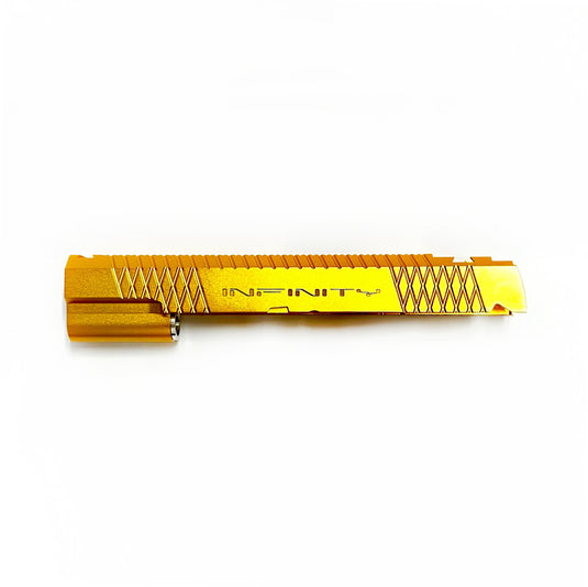 Bomber CNC Aluminum ( Cross STYLE ) Slide for Marui Hi-Capa / 1911 GBB - Gold