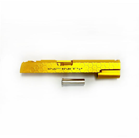 Bomber CNC Aluminum ( Cross STYLE ) Slide for Marui Hi-Capa / 1911 GBB - Gold