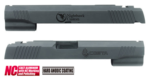 Guarder Aluminum Slide for MARUI HI-CAPA 5.1 (Nighthawk/Black) 