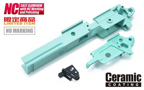 Load image into Gallery viewer, Guarder Aluminum Frame for MARUI HI-CAPA 5.1 (Standard/NO Marking/Robin Egg Blue) #CAPA-60(REB)