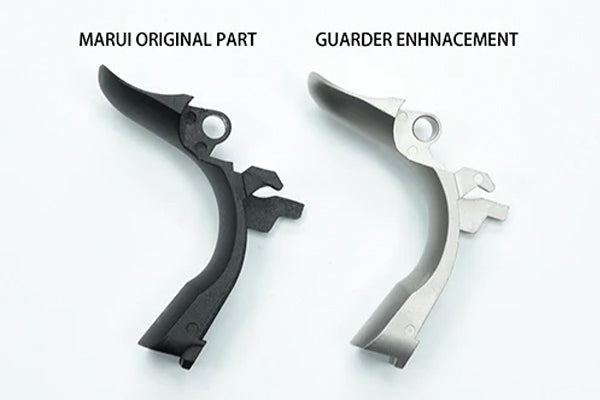 Load image into Gallery viewer, Guarder Stainless Grip Safety For TOKYO MARUI HI-CAPA (Silver) #CAPA-75(SV)