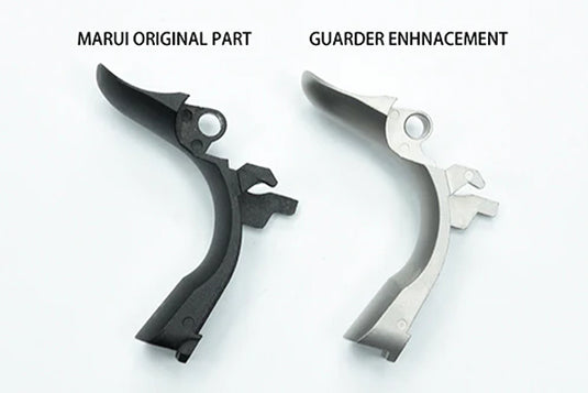 Guarder Stainless Grip Safety For TOKYO MARUI HI-CAPA (Silver)