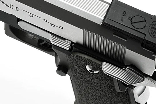 Guarder Stainless Slide Stop for MARUI HI-CAPA 5.1/4.3 (Silver)