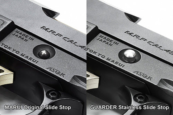 Load image into Gallery viewer, Guarder Stainless Slide Stop for MARUI HI-CAPA 5.1 Gold Match (Silver) #CAPA-77(SV)