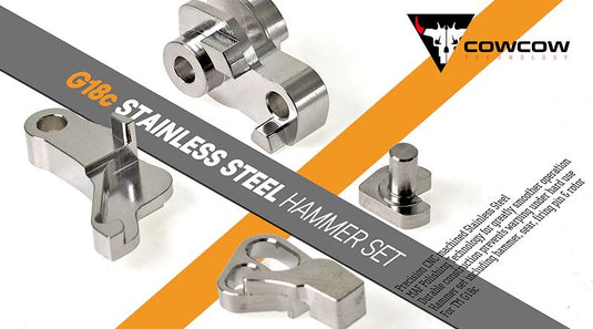 CowCow Stainless Steel Hammer Set For Tokyo Marui G18C