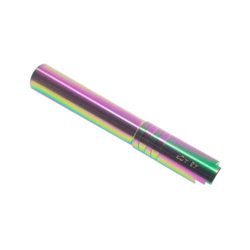 CowCow OB1 Stainless Steel Threaded Outer Barrel for Marui Hi-Capa 5.1 (.40 / .45 Marking) (4 colors)