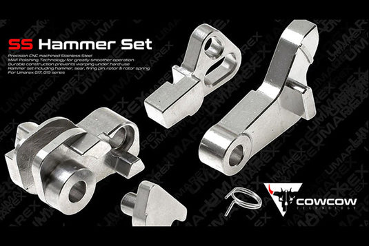 COWCOW Stainless Steel Hammer Set For Umarex G17, G19 series