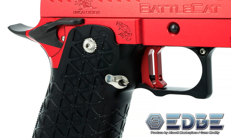 Load image into Gallery viewer, EDGE "LimCat BattleCat" Aluminum Frame 3.9" for Hi-CAPA - Silver #EDGE-AF002-39-SL