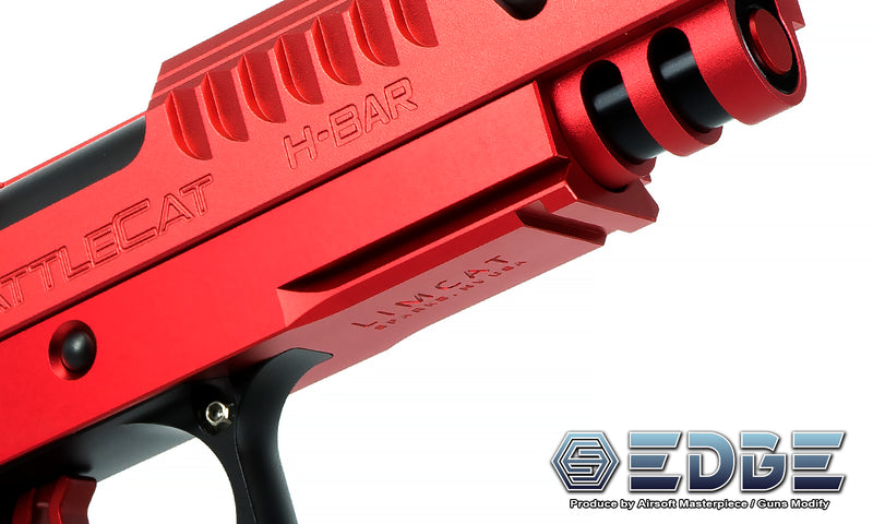 Load image into Gallery viewer, EDGE "LimCat BattleCat" Aluminum Frame 3.9" for Hi-CAPA - Silver #EDGE-AF002-39-SL