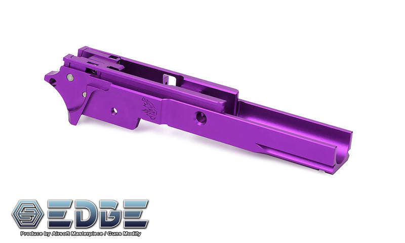 Load image into Gallery viewer, EDGE "LimCat BattleCat" Aluminum 3.9" for Hi-CAPA - Purple #EDGE-AF002-39-PU