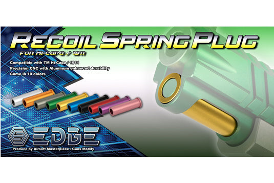 EDGE Custom Recoil Spring Plug for Hi-CAPA 5.1 Item code EDGE-RP51-01