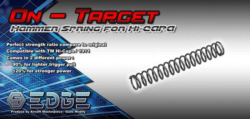 Load image into Gallery viewer, EDGE Custom “ON-TARGET” Hammer Spring for Hi-CAPA / 1911